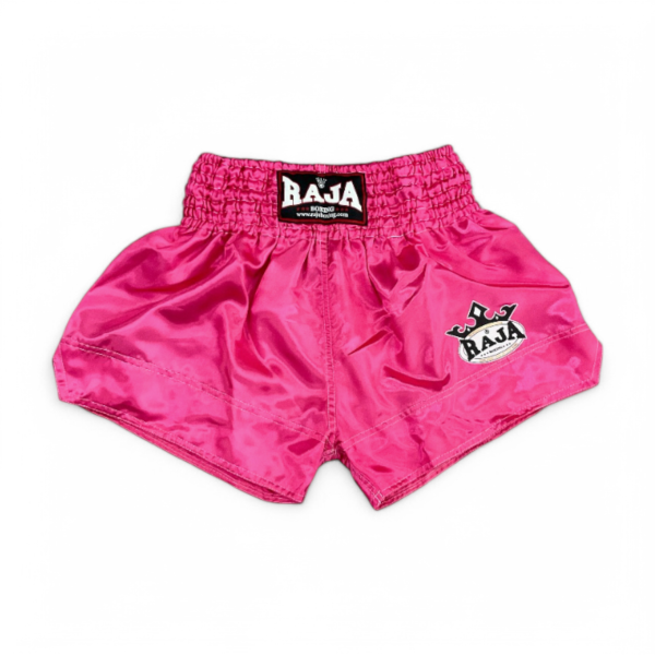 RAJA ラジャ キックパンツ ムエタイ ショーツ RTB29-11 RAJA MuayThai Shorts (Fuchsia)